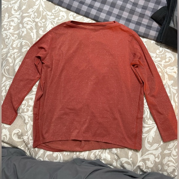 Lululemon Back in Action Long Sleeve Shirt *Spark sz 2 - Picture 1 of 2